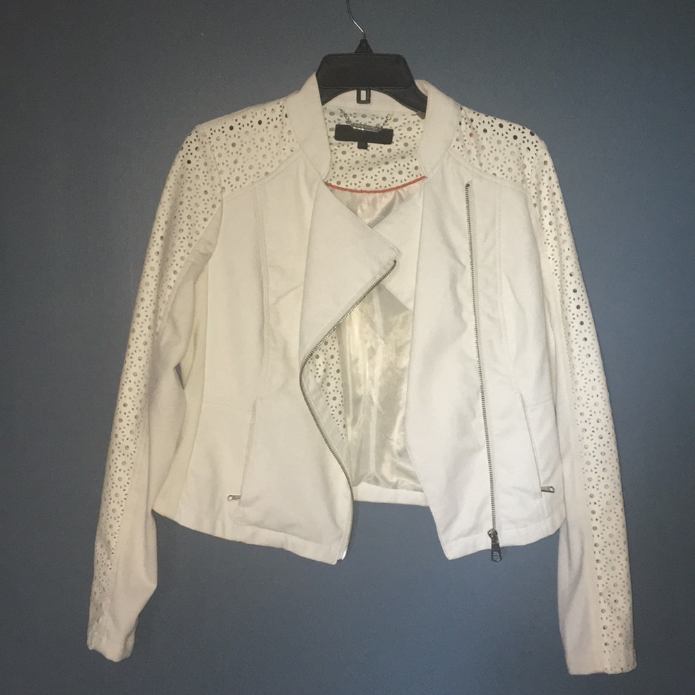 Steve Madden Laser cut moto jacket